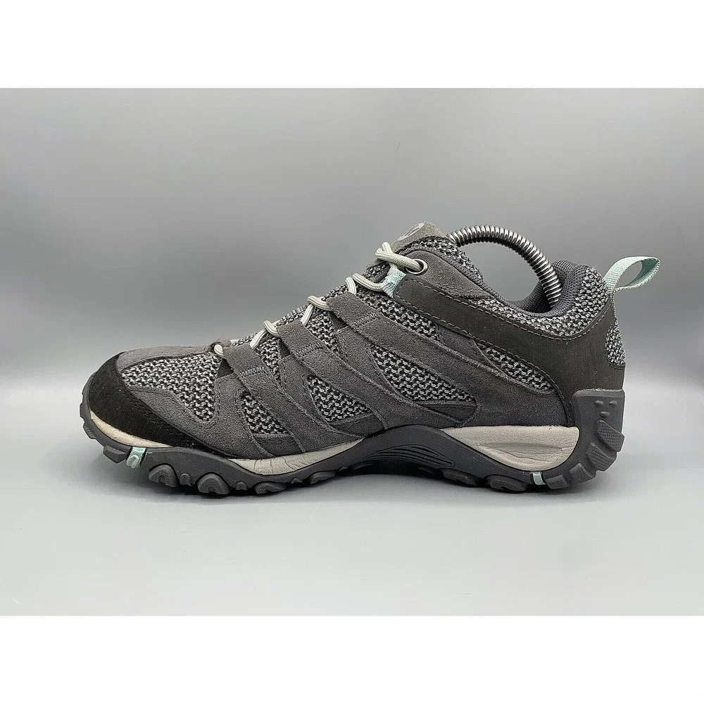 MERRELL ALVERSTONE Gray Outdoor Hiking Shoes J034612 Women's Size 9 M - Picture 3 of 11